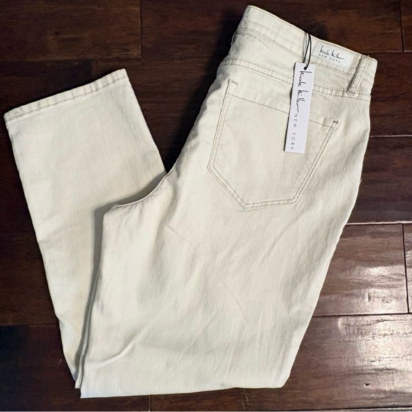 Bundle of Two pants Women's Plaid Jeans Dress & Nicole Miller Size 12 - Picture 11 of 16